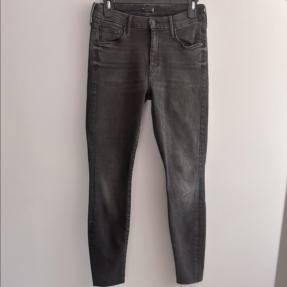 Mother denim The Looker stretchy skinny jeans in Nighthawk